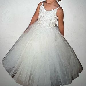 Flower Girl Dress, Size 6-7